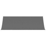 vidaXL Auvent rétractable anthracite 350x150 m tissu et acier