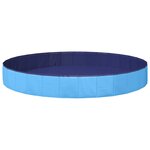 vidaXL Piscine pour enfants Bleu Ø300 x 38 cm