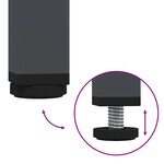 vidaXL Buffet anthracite 68x39x73 5 cm acier laminé à froid