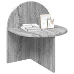 vidaXL Table de chevet 2 Pièces Sonoma gris 40 x 35 5 x 45 5 cm