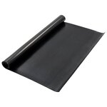 vidaXL Tapis de sol Noir 1 2 x 2 m Caoutchouc