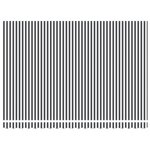 vidaXL Auvent manuel rétractable avec LED anthracite blanc 450x300 cm