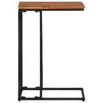 vidaXL Table d'appoint 35x45x65 cm Bois d'acacia massif