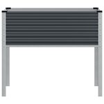 vidaXL Jardinière anthracite 100x45x90 cm acier