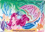 Jeu créatif - Mosaïques à coller - 5 tableaux sirènes - Dès 5 ans - Loisirs créatifs