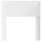 vidaXL Tête de lit Blanc PB