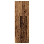 vidaXL Armoire d'apothicaire vieux bois 40x41x118 cm bois d'ingénierie
