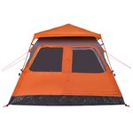 vidaXL Tente de camping à dôme 4 personnes libération rapide