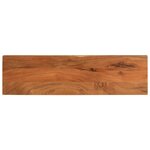 vidaXL Dessus de table 100x30x3 8cm rectangulaire bois massif d'acacia