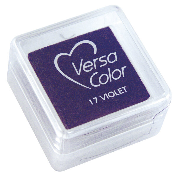 Tampon encreur "Versacolor"  violet  2 5x2 5 cm