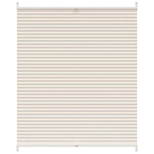 vidaXL Store plissé 100x150 cm Crème