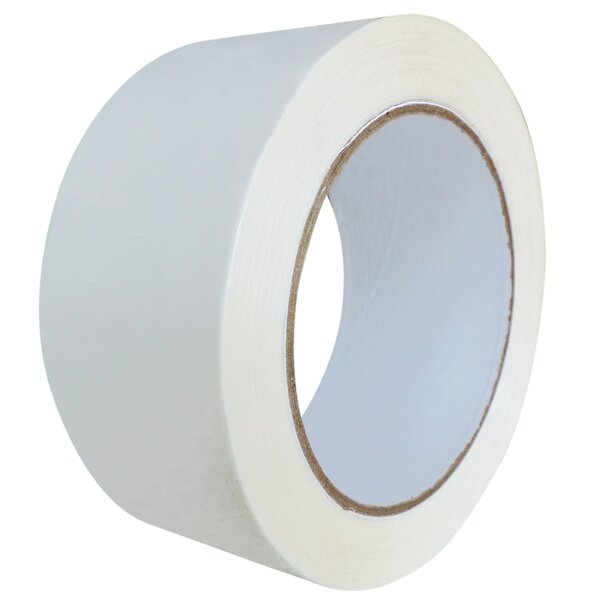 Ruban adhésif polypropylène polyvalent 6 rouleaux – Colle renforcée  48 mm x 100 m  Blanc – Bulteau Systems