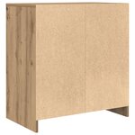 vidaXL Buffet Chêne artisanal 70x41x75 cm Bois d'ingénierie