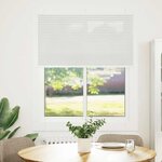 vidaXL Store plissé gris clair 110x100cm largeur du tissu 109 4cm