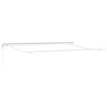 vidaXL Auvent Rétractable 400 × 350 cm Gris clair