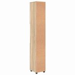 vidaXL Meuble de salle de bain haut Chêne sonoma 30 x 35 x 192 cm