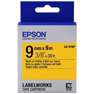 Epson lk-3ybp noir/jaune