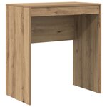 vidaXL Bureau avec tiroir avec étagère 2 Pièces Chêne artisanal