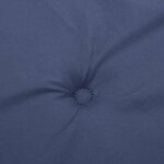 vidaXL Coussin de banc de jardin bleu marine 180x50x4 cm tissu oxford