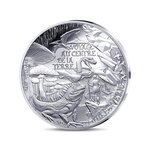 L'Art de la Plume – Voyage au centre de la terre - Monnaie de 10€ Argent