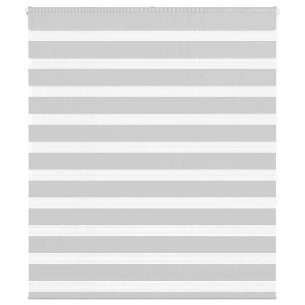 vidaXL Store zèbre gris clair largeur du tissu 120 9 cm polyester