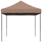 vidaXL Tente de réception pliable escamotable marron 440x292x315 cm