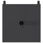 vidaXL Pied de parasol Gris foncé 45 x 45 x 31 5 cm