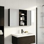vidaXL Ensemble de Meubles de Salle de Bain 3 Pièces 120 x 10 5 x 60 5 cm