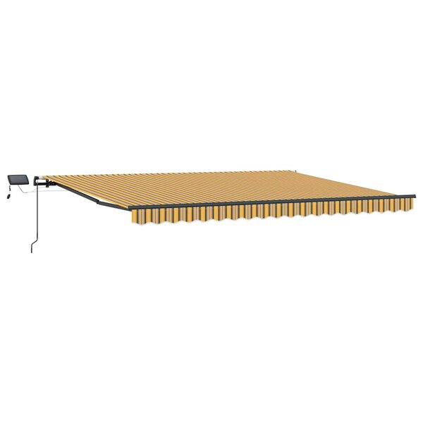 vidaXL Auvent Rétractable Multicolore 400 ×300 cm tissu