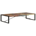 vidaXL Table basse 180x90x40 cm Bois de récupération massif