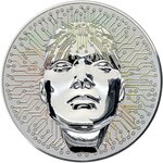 Pièce de monnaie en Argent 5 Dollars g 93.3 (3 oz) Millésime 2025 NEUROLINK