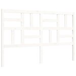 vidaXL Cadre de lit sans matelas blanc 160x200 cm bois de pin massif