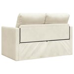 vidaXL Canapé-Lit Velours