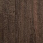 vidaXL Cadre de lit sans matelas chêne marron 90x190 cm