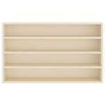 vidaXL Vitrine Murale Beige 60 x 8 5 x 37 cm Bois d'ingénierie