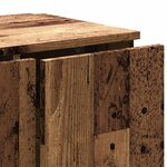 vidaXL Meuble TV vieux bois 80x34x30 cm bois d'ingénierie