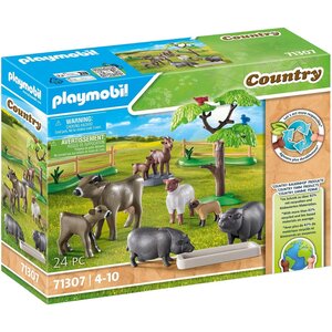 PLAYMOBIL 71307 - Country -Animaux de la ferme