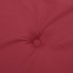 vidaXL Coussins de chaise de jardin à dossier bas lot de 6