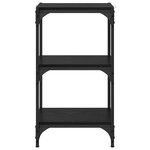vidaXL Bibliothèque Chêne noir 40 x 33 x 71 cm Bois d'ingénierie
