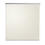 Store enrouleur occultant 140 x 230 cm crème