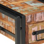 vidaXL Table de Nuit 40x40x40 cm en Bois Massif Récupéré
