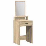 vidaXL Table de Toilette Chêne Sonoma 50 x 41 x 140 cm
