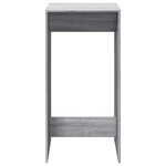 vidaXL Table de bar sonoma gris 51x50x103 5 cm bois d'ingénierie