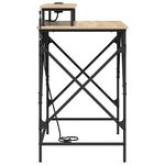 vidaXL Bureau Chêne sonoma 100 x 50 x 86.5 cm Bois d'ingénierie