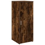 vidaXL Armoire de rangement chêne fumé 40x45x103 5cm bois d'ingénierie
