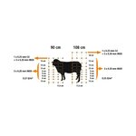 Kerbl filet pour moutons ovinet 108 cm 27251