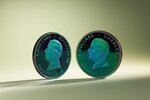Pièce de monnaie en Argent 5 Dollars g 31.1 (1 oz) Millésime 2025 Spectrum PEACOCK