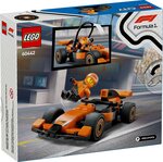 LEGO City - Voiture de Course McLaren avec Pilote de F1 - Modèle 60442 pour Enfants