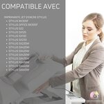 123CONSOMMABLES - T1285 - Pack de 16 Cartouches d'encre Compatible avec EPSON T1285 Renard (T1281 T1282 T1283 T1284) - pour EPSON Stylus T22 Office BX305F BX305FW SX125 SX130 SX230