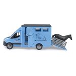 Bruder 02674 - Camion Bétaillère Mercedes Benz Sprinter avec un cheval